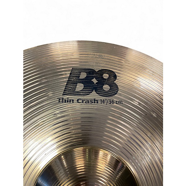Used SABIAN 14in B8 Thin Crash Cymbal