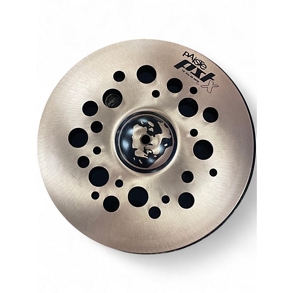 Used Paiste 12in DJS 45S HI HAT PAIR Cymbal