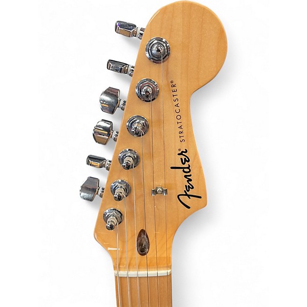Used Fender Standard Stratocaster White Solid Body Electric Guitar
