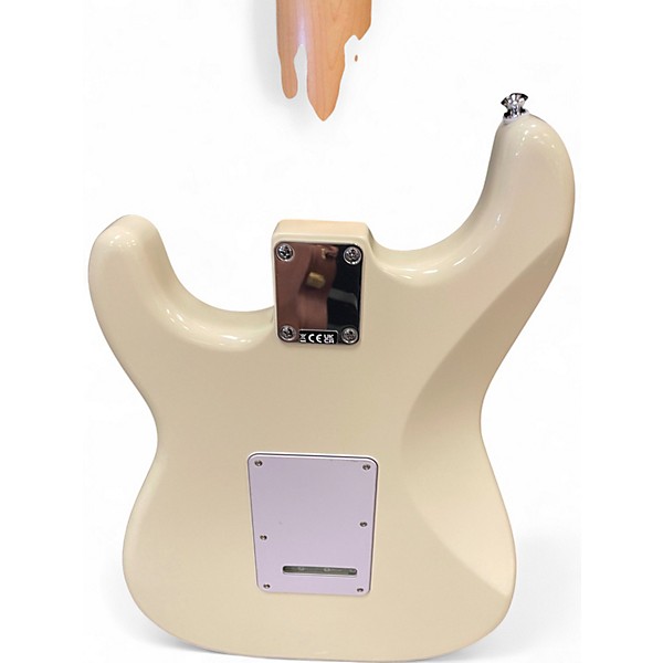 Used Fender Standard Stratocaster White Solid Body Electric Guitar