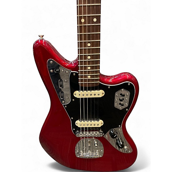 Used Fender Classic Player Jaguar Special Candy Apple Red Solid Body Electric Guitar