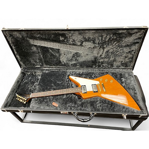 Used Gibson Explorer Antique Natural Solid Body Electric Guitar