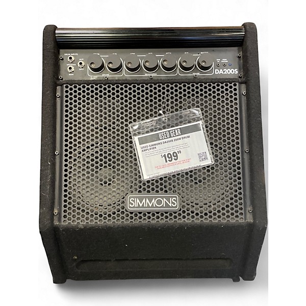 Used Simmons DA200S 200W Drum Amplifier