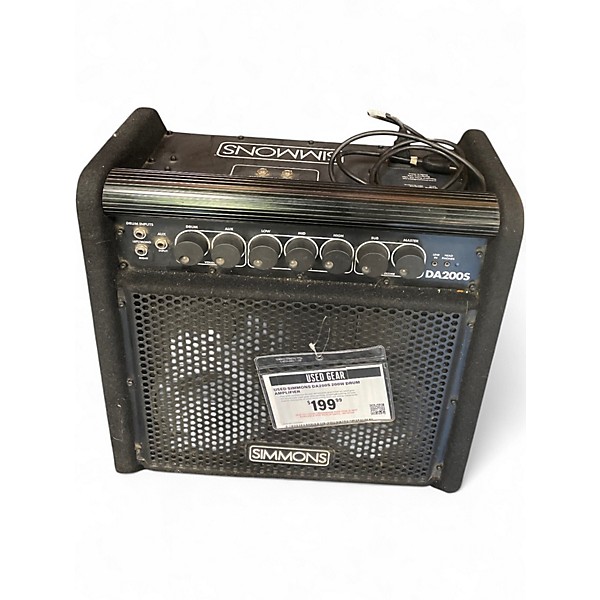 Used Simmons DA200S 200W Drum Amplifier