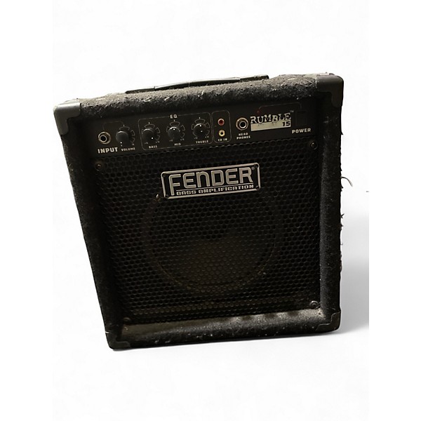 Used Fender Rumble 15 15W 1X8 Bass Combo Amp