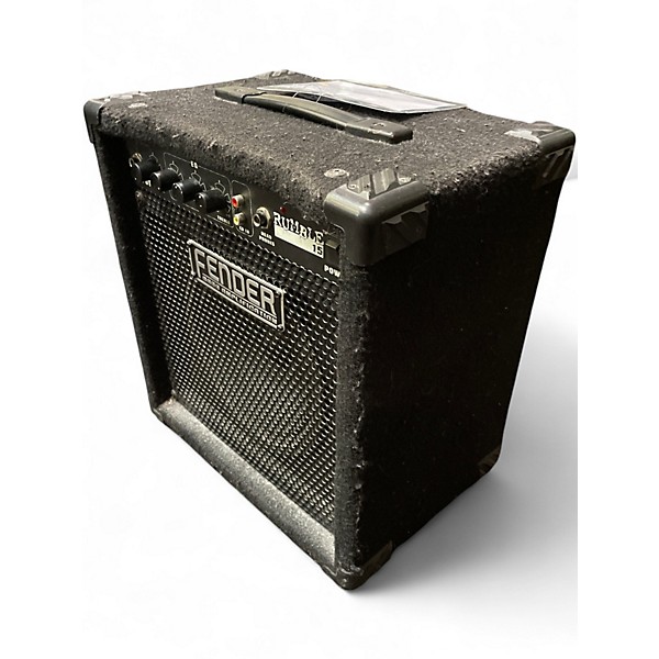 Used Fender Rumble 15 15W 1X8 Bass Combo Amp
