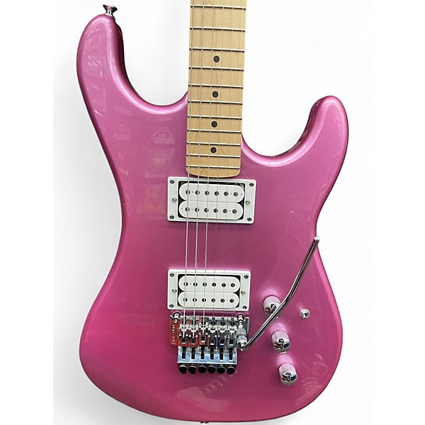 Used Kramer Pacer Classic Pink Solid Body Electric Guitar