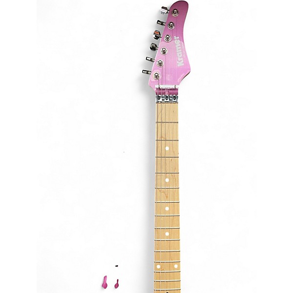 Used Kramer Pacer Classic Pink Solid Body Electric Guitar