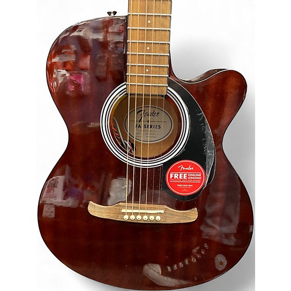 Used Fender FA135CE Concert Mahogany Acoustic Electric Guitar