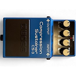 Used BOSS CS3 Compressor Sustainer Effect Pedal