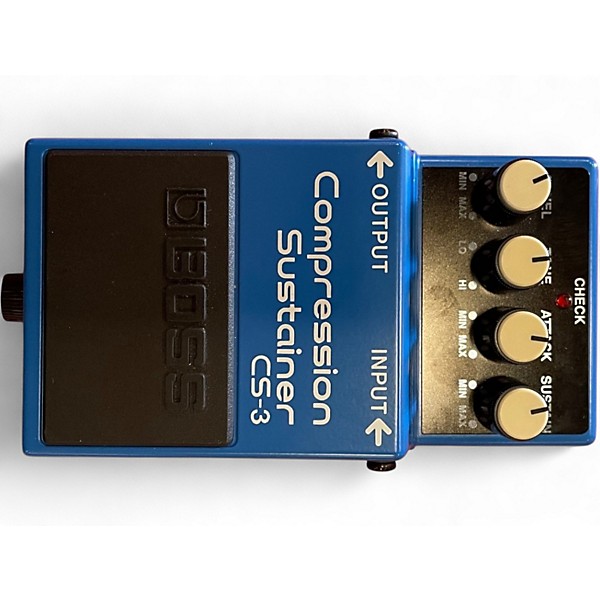 Used BOSS CS3 Compressor Sustainer Effect Pedal