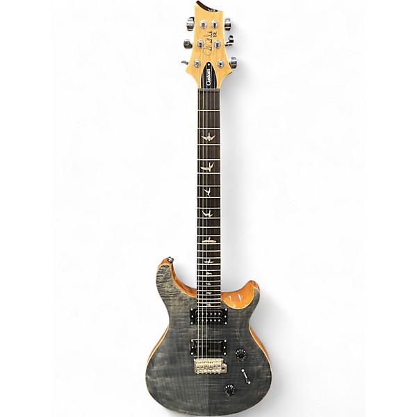 Used PRS SE Custom 24 Gray Solid Body Electric Guitar