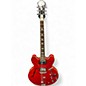 Used 1996 Epiphone riviera Cherry Hollow Body Electric Guitar