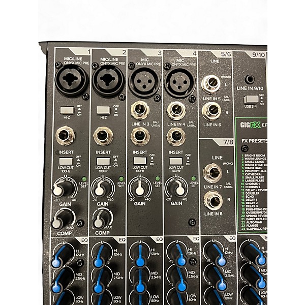 Used Mackie PROFX10V3 Powered Mixer