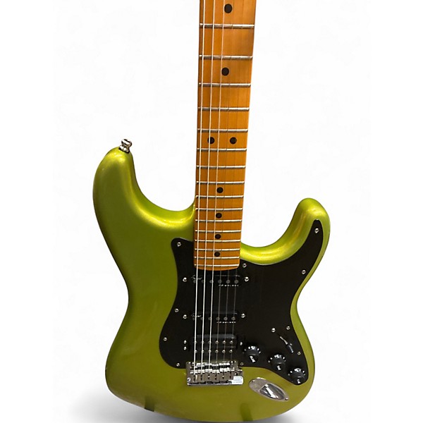 Used 2024 Fender AMERICAN ULTRA II STRATOCASTER HSS SOLAR FLARE Solid Body Electric Guitar