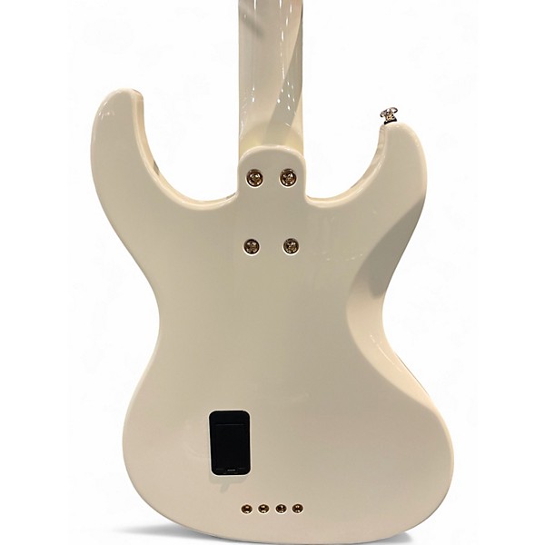 Used Dunable Guitars DE NARWHAL Olympic White Electric Bass Guitar