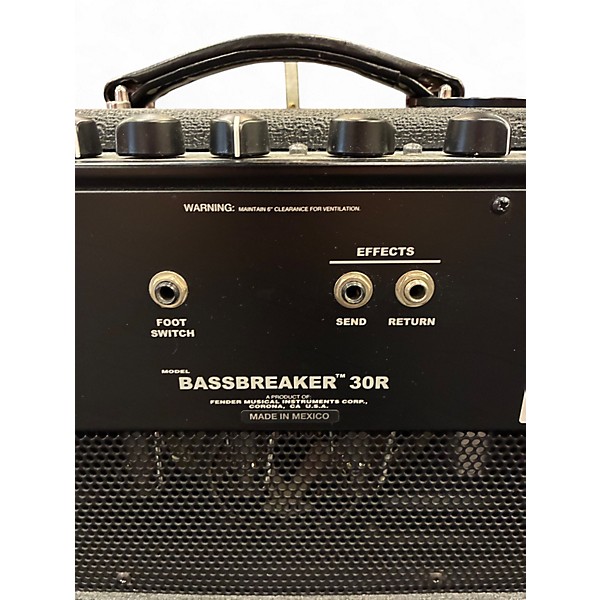 Used Fender BASSBREAKER 30R Tube Guitar Combo Amp