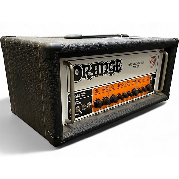 Used Orange Amplifiers ROCKERVERB 50H MKIII Tube Guitar Amp Head