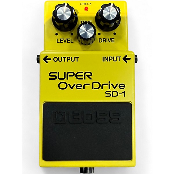 Used BOSS SD1 Super Overdrive Effect Pedal