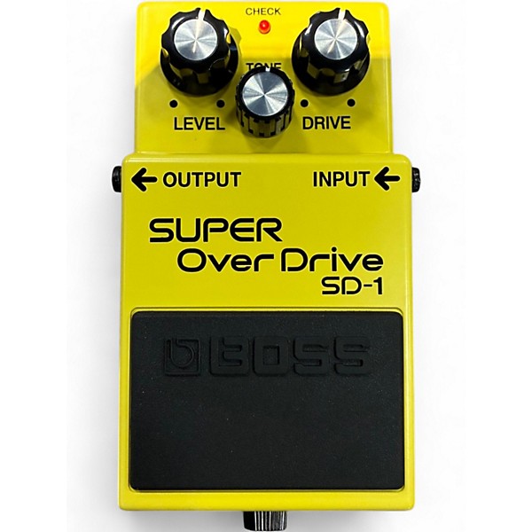 Used BOSS SD1 Super Overdrive Effect Pedal