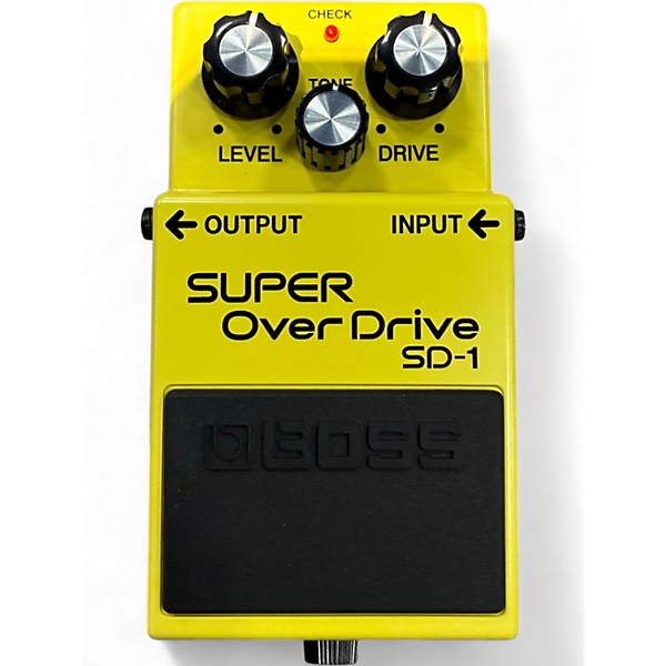 Used BOSS SD1 Super Overdrive Effect Pedal