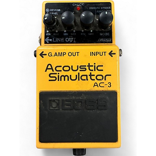 Used BOSS AC3 Acoustic Simulator Effect Pedal