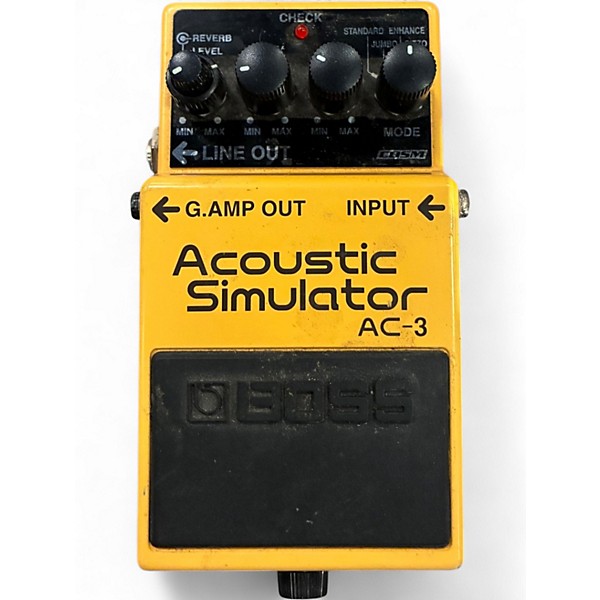 Used BOSS AC3 Acoustic Simulator Effect Pedal