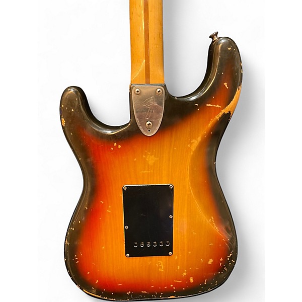 Vintage 1979 Fender Stratocaster Sunburst Solid Body Electric Guitar