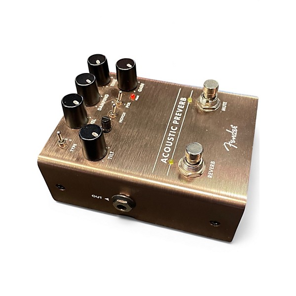 Used Fender acoustic preverb Effect Pedal