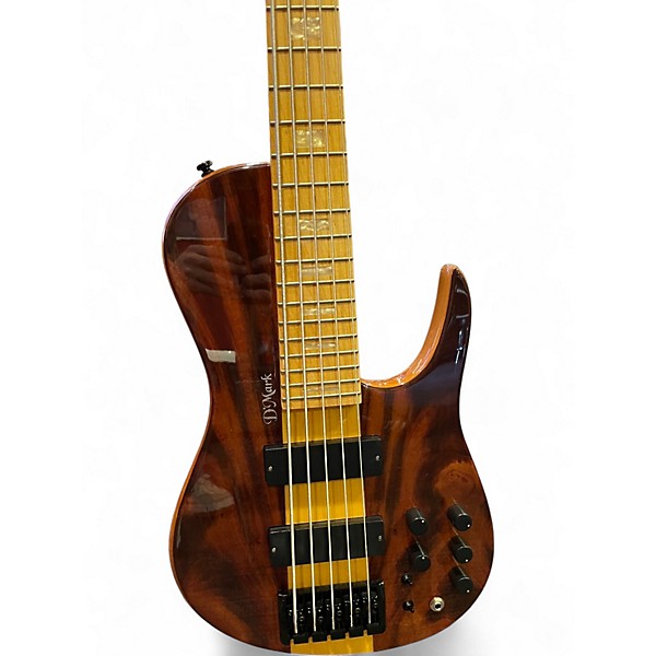 Used D'mark  Omega  Walnut Electric Bass Guitar