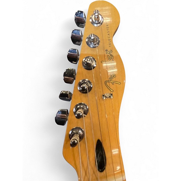 Used Fender Dealer exclusive player telecaster Blue Solid Body Electric Guitar