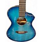 Used Breedlove Discovery S Concert Denim Burst Acoustic Electric Guitar