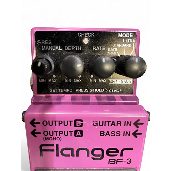 Used BOSS BF3 Effect Pedal