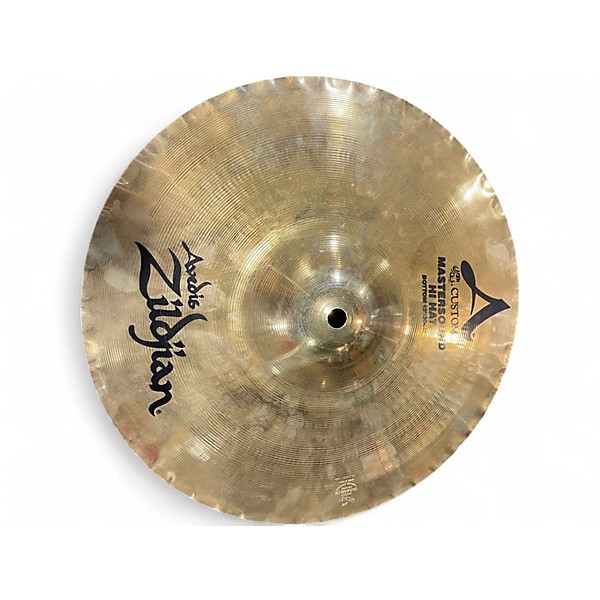 Used Zildjian 12in A Mastersound Hi Hat Pair Cymbal