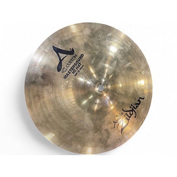 Used Zildjian 12in A Mastersound Hi Hat Pair Cymbal