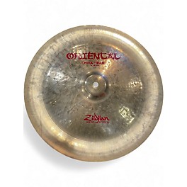 Used Zildjian 16in Oriental China Trash Cymbal