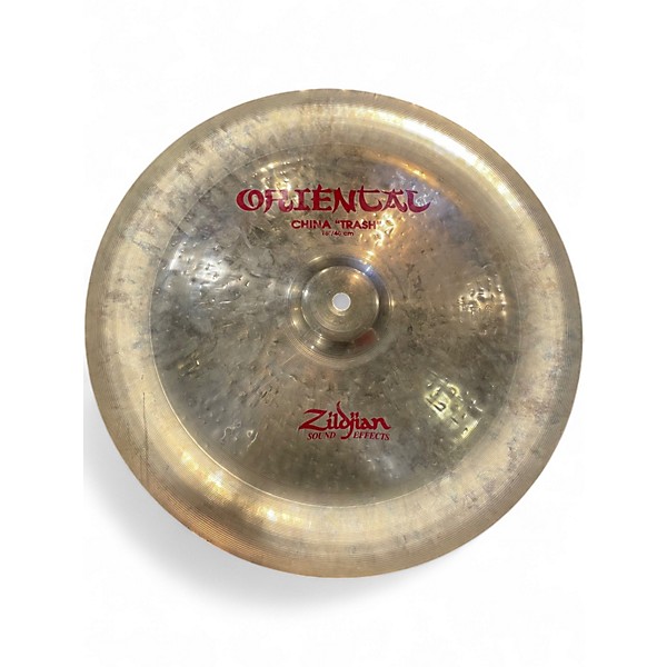 Used Zildjian 16in Oriental China Trash Cymbal
