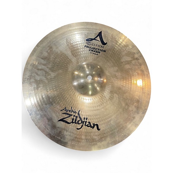 Used Zildjian 17in A Custom Projection Crash Cymbal