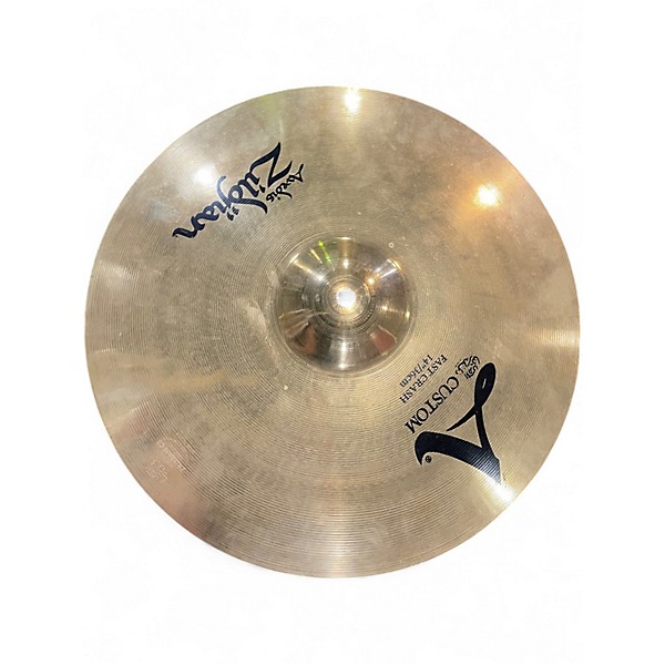 Used Zildjian 14in A Custom Fast Crash Cymbal