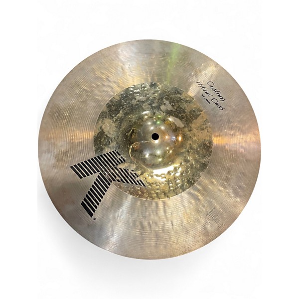 Used Zildjian 17in K Custom Hybrid Crash Cymbal