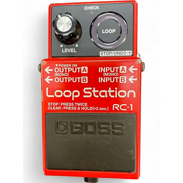 Used BOSS RC1 Loop Station Pedal