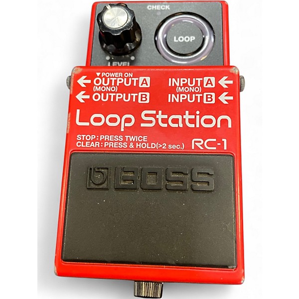 Used BOSS RC1 Loop Station Pedal