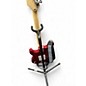 Used 2020s Donner STANDARD SERIES STRAT Candy Apple Red Metallic Solid Body Electric Guitar