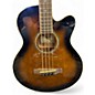 Used Ibanez AEB10E DEEP VIOLIN SUNBURST Acoustic Bass Guitar