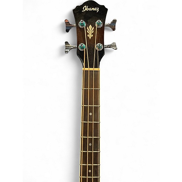 Used Ibanez AEB10E DEEP VIOLIN SUNBURST Acoustic Bass Guitar