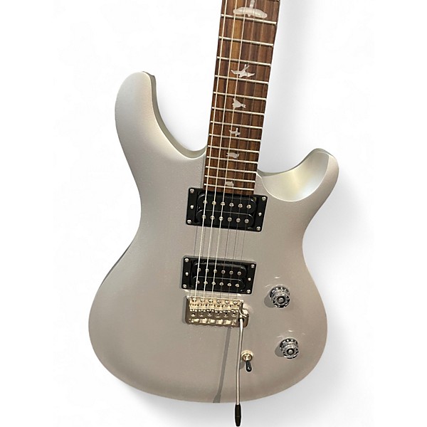Used PRS SE CE24 Silver Solid Body Electric Guitar