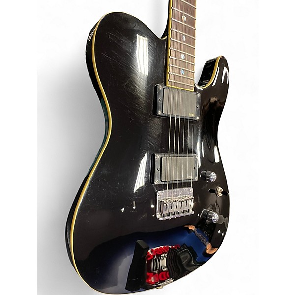 Used Fender FSR Custom Telecaster HH BLACK Solid Body Electric Guitar