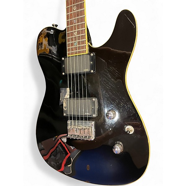 Used Fender FSR Custom Telecaster HH BLACK Solid Body Electric Guitar