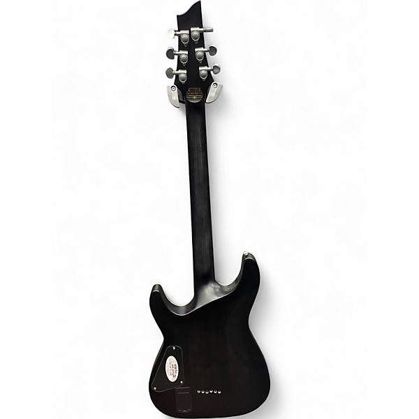 Used Schecter Guitar Research C1 Platinum Black Solid Body Electric Guitar