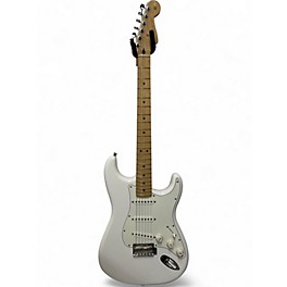 Used Fender Player Stratocaster Olympic White Solid Body Electric Guitar